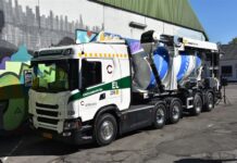 Scania and Unicon demonstrate fully electric transport