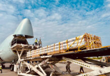ACS transport machinery from India to Ghana